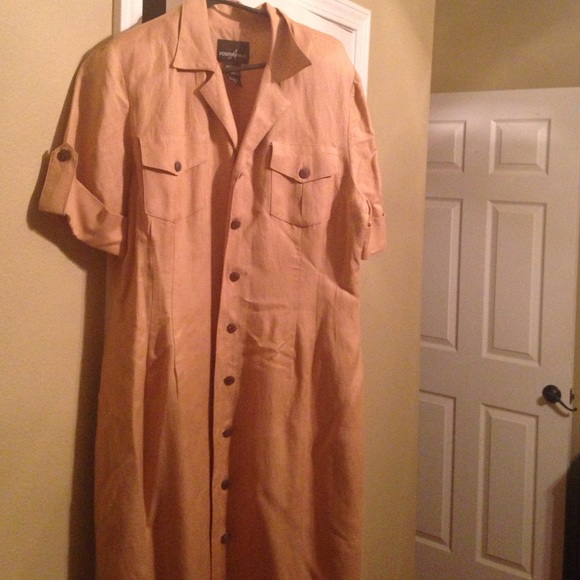 Tan dress...never worn.