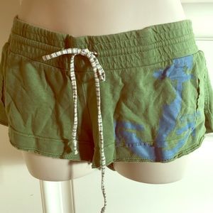 Green billabong shorts