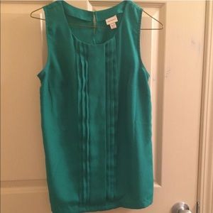 Sleeveless Green Blouse RELIST