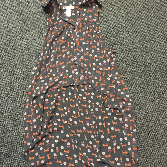 Body Central High Low Tank