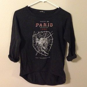 Zara 3/4 Paris shirt
