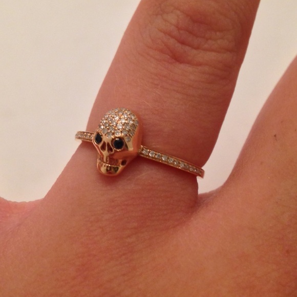 Shay Diamond and 18k Rose Gold Ring
