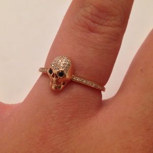 Shay Diamond and 18k Rose Gold Ring