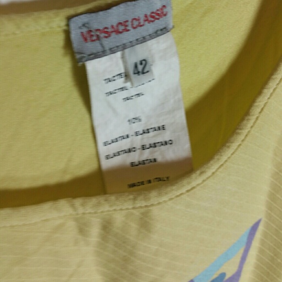 Authentic Versace Y2K Classic Fitted Tee - Picture 3 of 4