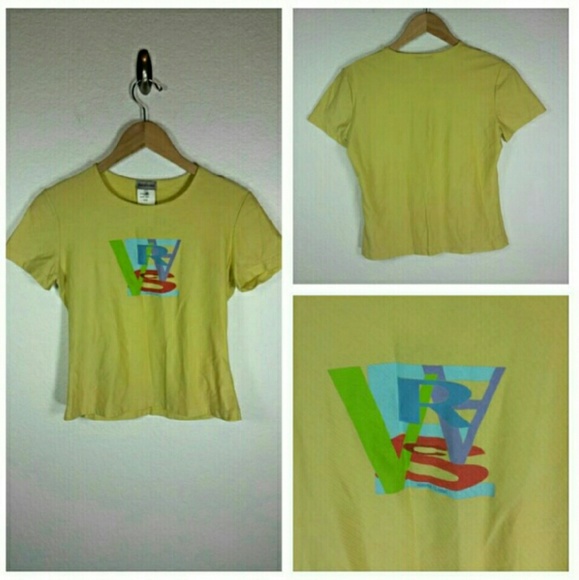 Authentic Versace Y2K Classic Fitted Tee - Picture 4 of 4