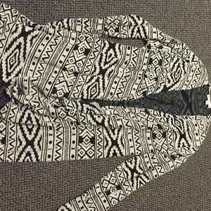 Aztec cardigan!