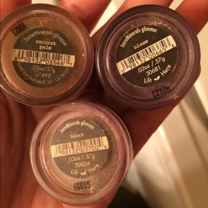 Bare minerals eye shadows bundle
