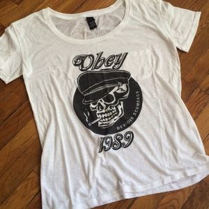 Obey Skull Tshirt