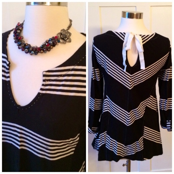 Anthropologie Tops - Anthropologie Contrast Striped Top