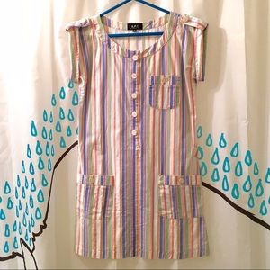 APC striped dress XS