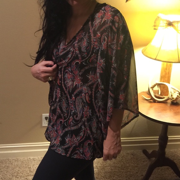 Jackets & Blazers - Kimono! Paisley! Med!