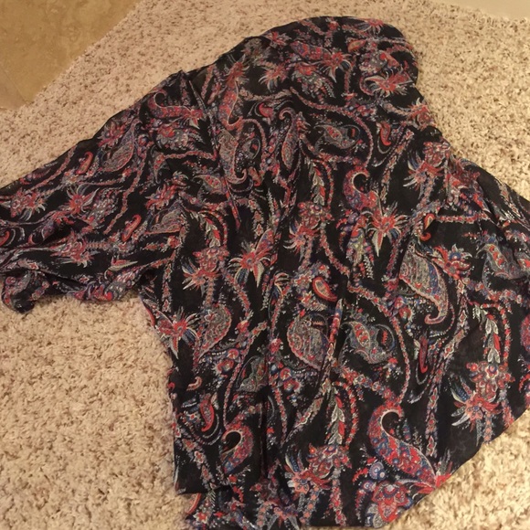 Kimono! Paisley! Med! - Picture 2 of 3