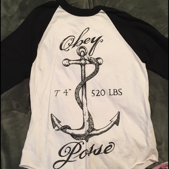Obey baseball t-shirt