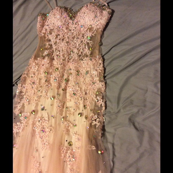 PeachyPink Prom Dress - Picture 2 of 4