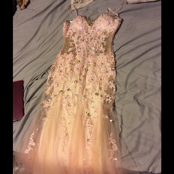 PeachyPink Prom Dress - Picture 3 of 4