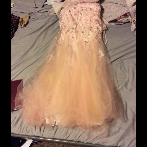 PeachyPink Prom Dress - Picture 4 of 4
