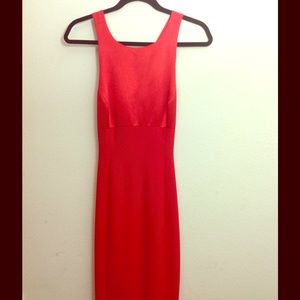 Adrianna Papell Long Red Dress