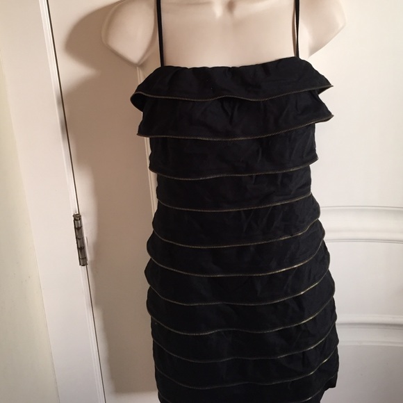 Sexy Black zipper dress - Picture 2 of 4