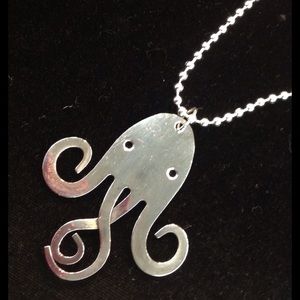 Artisan made fork octopus