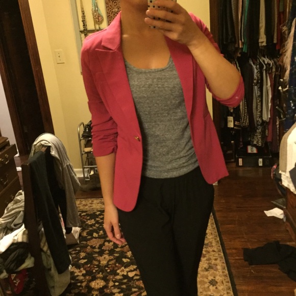 🎉HP🎉 pink Blazer - Picture 2 of 4