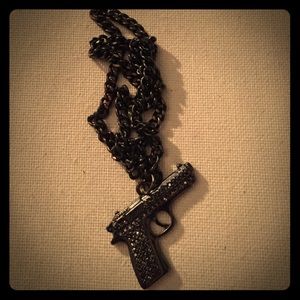 Gun necklace
