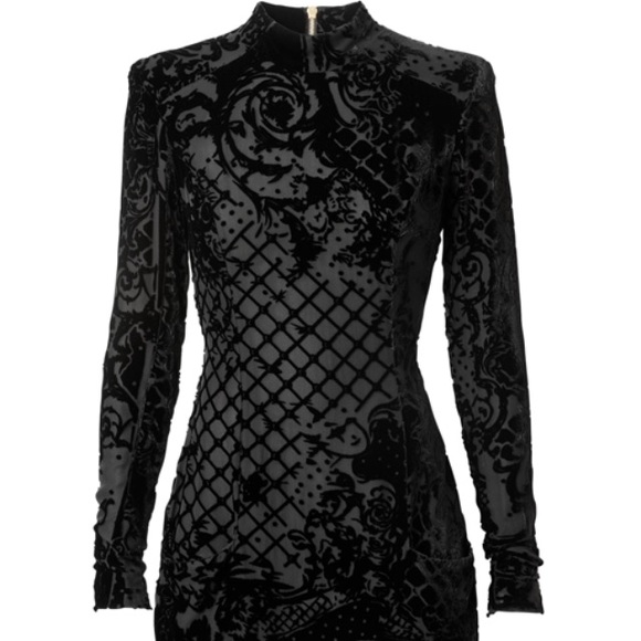 🚫SOLD! BALMAIN x HM Velvet Dress Size 10-12🚫