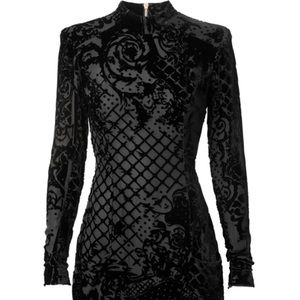 🚫SOLD! BALMAIN x HM Velvet Dress Size 10-12🚫