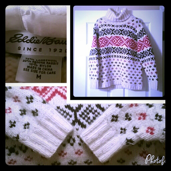 Vintage Eddie Bauer Nordic Sweater