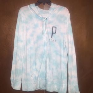 Tye dye Victoria's Secret zip up
