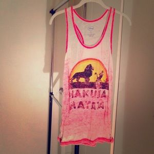Hakuna Matata Lion King Tank