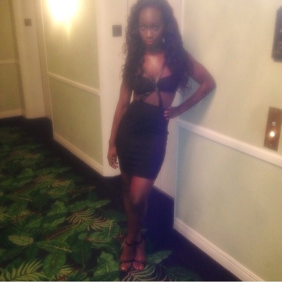 Ultra Sexy Strapped Black Dress