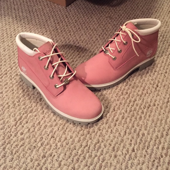 Brand New Pink Timberland Boots NWOT