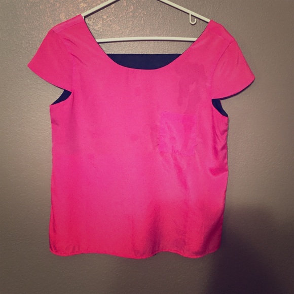 Pink blouse