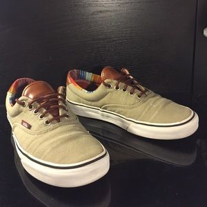 Vans Beige & Brown Men's Shoes