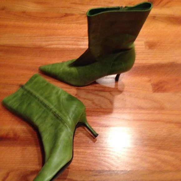 Beautiful Green Booties