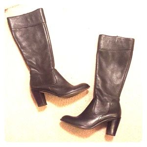 Ann Taylor leather boots.