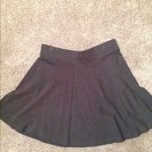 Grey skater skirt