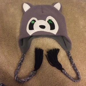 Raccoon hat