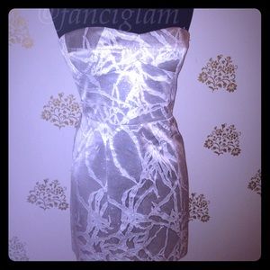 💐Metallic Pattern dress by  CYNTHIA STEFFE