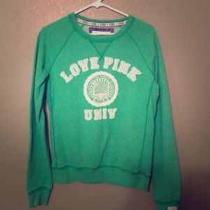 Green PINK sweatshirt