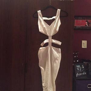 White strappy dress small NEW W TAGS