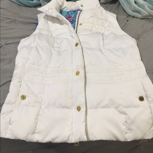 Lilly Pulitzer white vest!