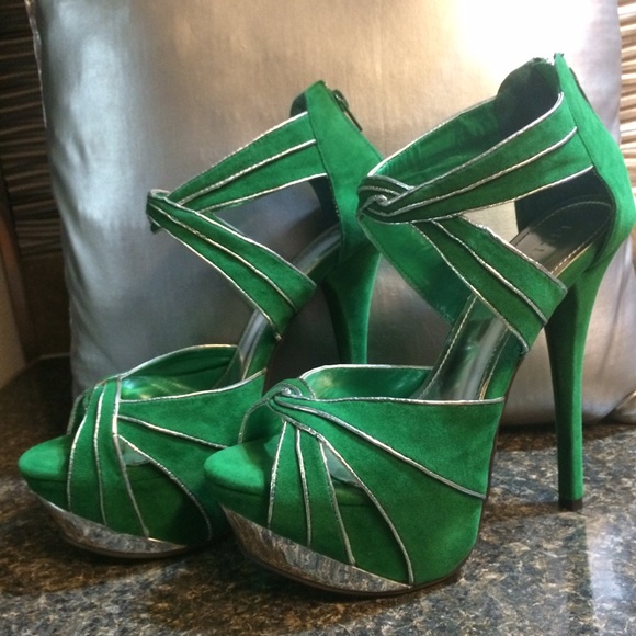 Green heels