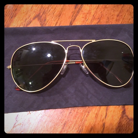 Lucky brand gold aviators