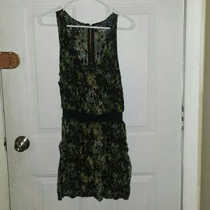 Multi elastic waist dress