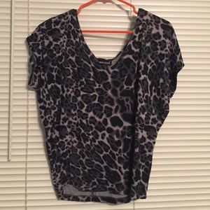 Cheetah print shirt