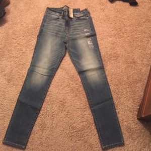 High rise jeans