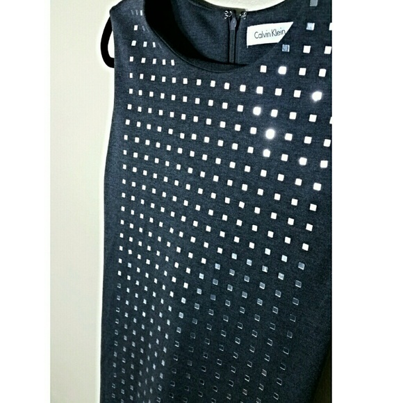 CALVIN KLEIN MIRRORED DRESS - Picture 2 of 3