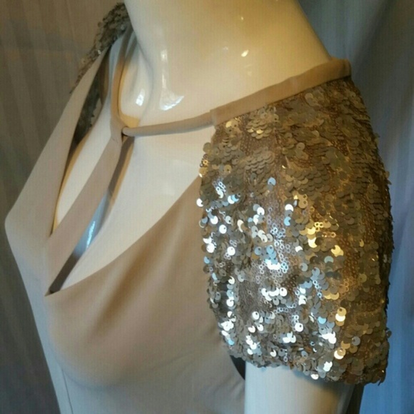 Sold - T strap sequin blouse - Picture 2 of 4