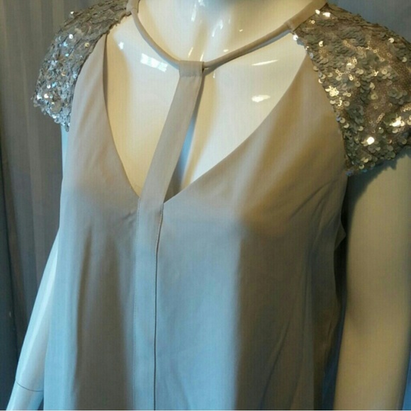 Sold - T strap sequin blouse - Picture 3 of 4